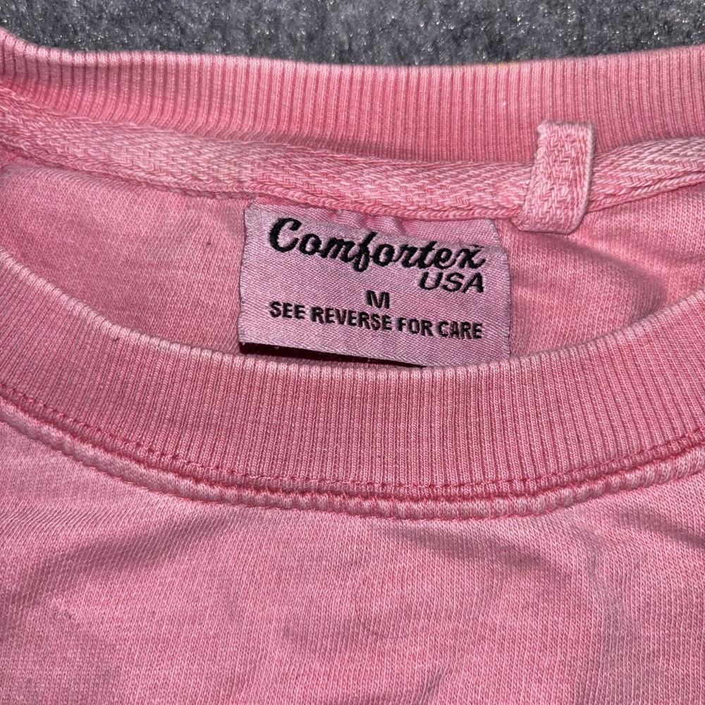 Panama City Beach Sweatshirt Women's Medium Pink Comfortex USA Florida Graphic - Picture 3 of 11